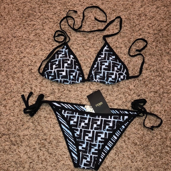 Fendi bathing suit two piece Clearance
